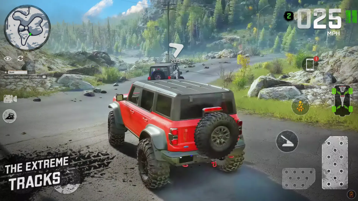 越野SUV吉普4x4驾驶