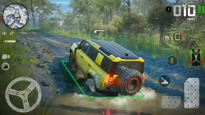 越野SUV吉普4x4驾驶