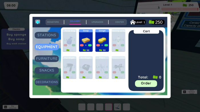 怪物水疗中心模拟器