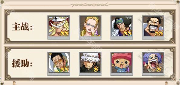 世界守卫军海贼王阵容推荐图片