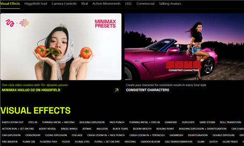 higgsfield(AI视频生成器)