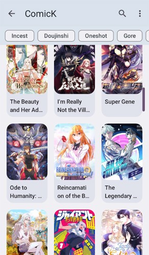 Kotatsu开源漫画阅读器截图4