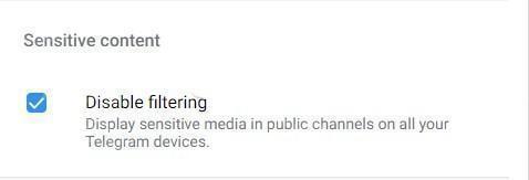 telegeram怎么解除内容限制 关闭敏感内容过滤方法