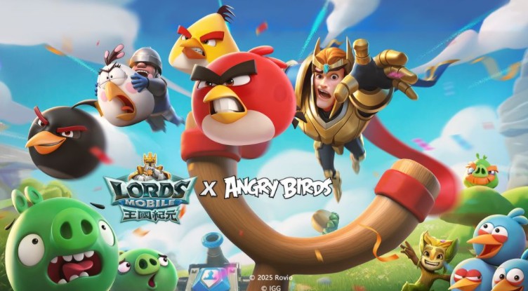《王国纪元》x《愤怒的小鸟》限时联动开启 限定城堡外观、军团外观、头像等登场