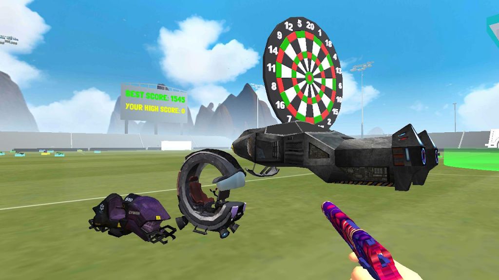 赛博都市霓虹机器人