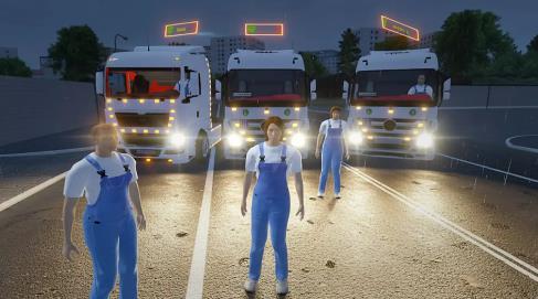 汽车货物模拟器