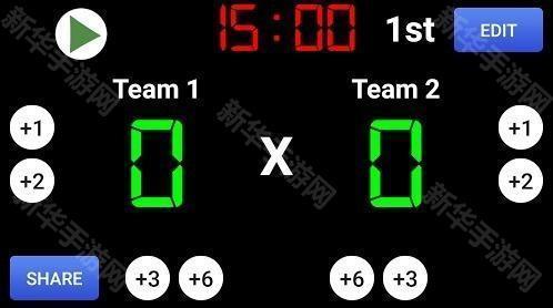 虚拟计分器篮球app(虚拟计分板)