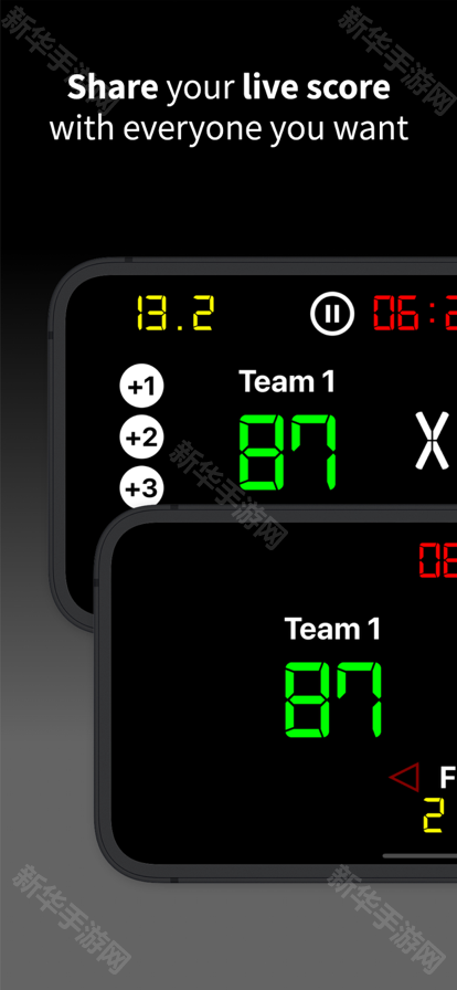 篮球虚拟计分器