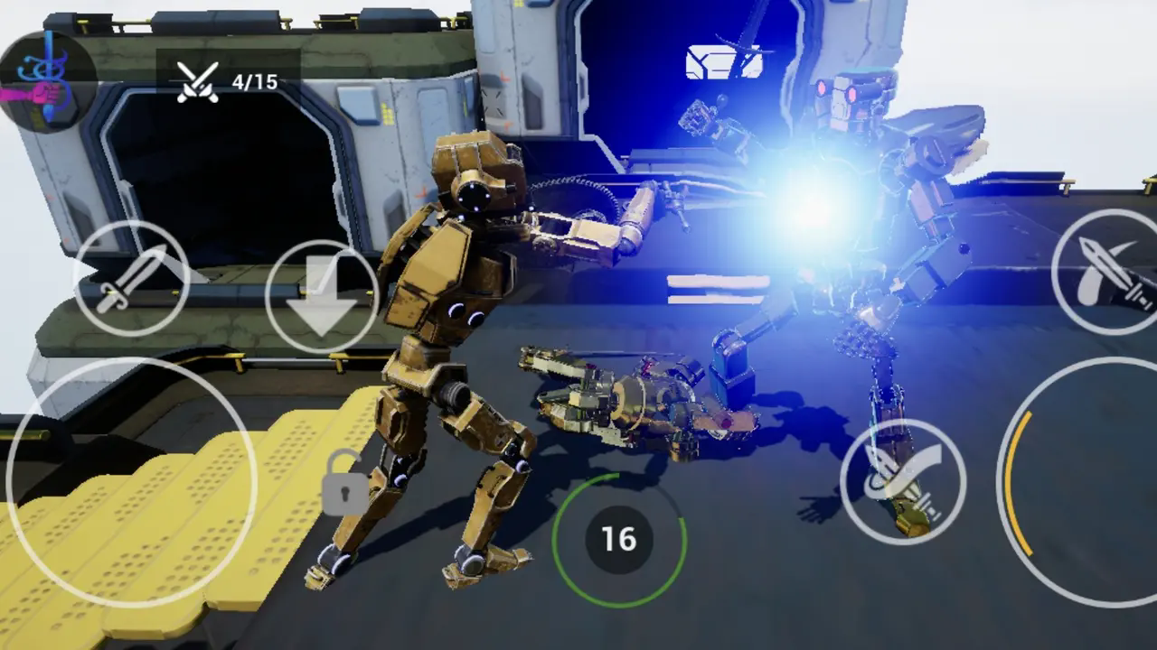 机器人剑术对决