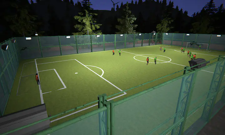 足球场模拟器