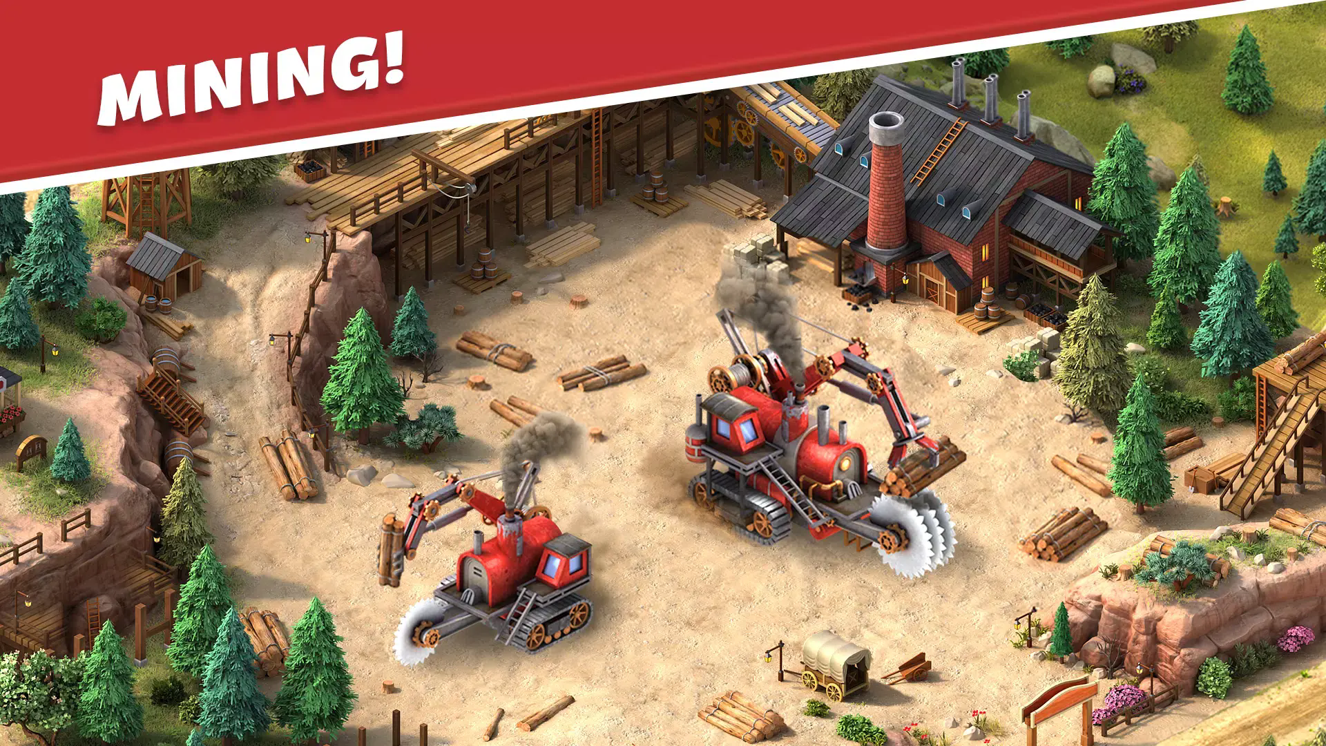 狂野西部城市建造模拟