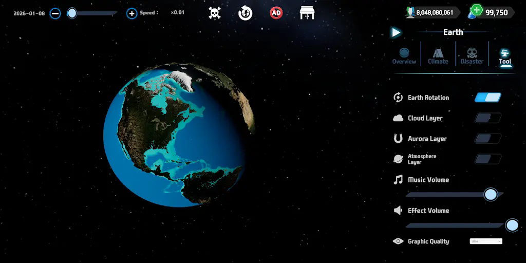 地球沙盒太空模拟器