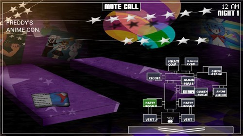 玩具熊五夜后宫姐妹地点娘化版