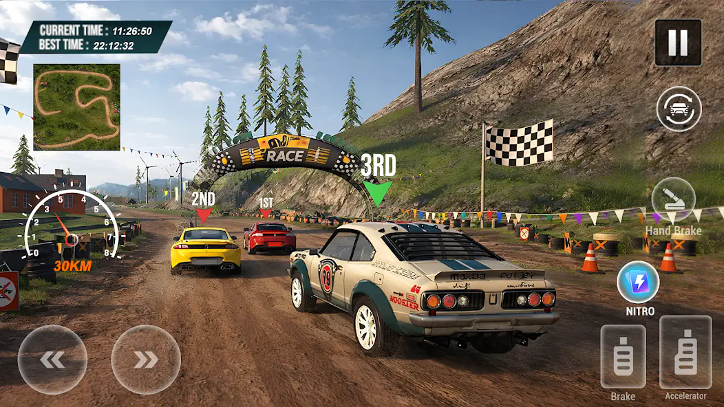 越野拉力赛3D汽车驾驶