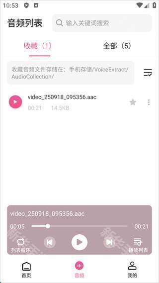 视频音频提取器