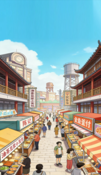 欢乐美食街截图3